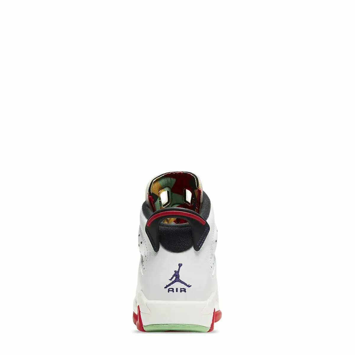 Air Jordan 6 Retro Hare GS 384665-062 Boy's White/Gray/Red Basketball Shoes UP7