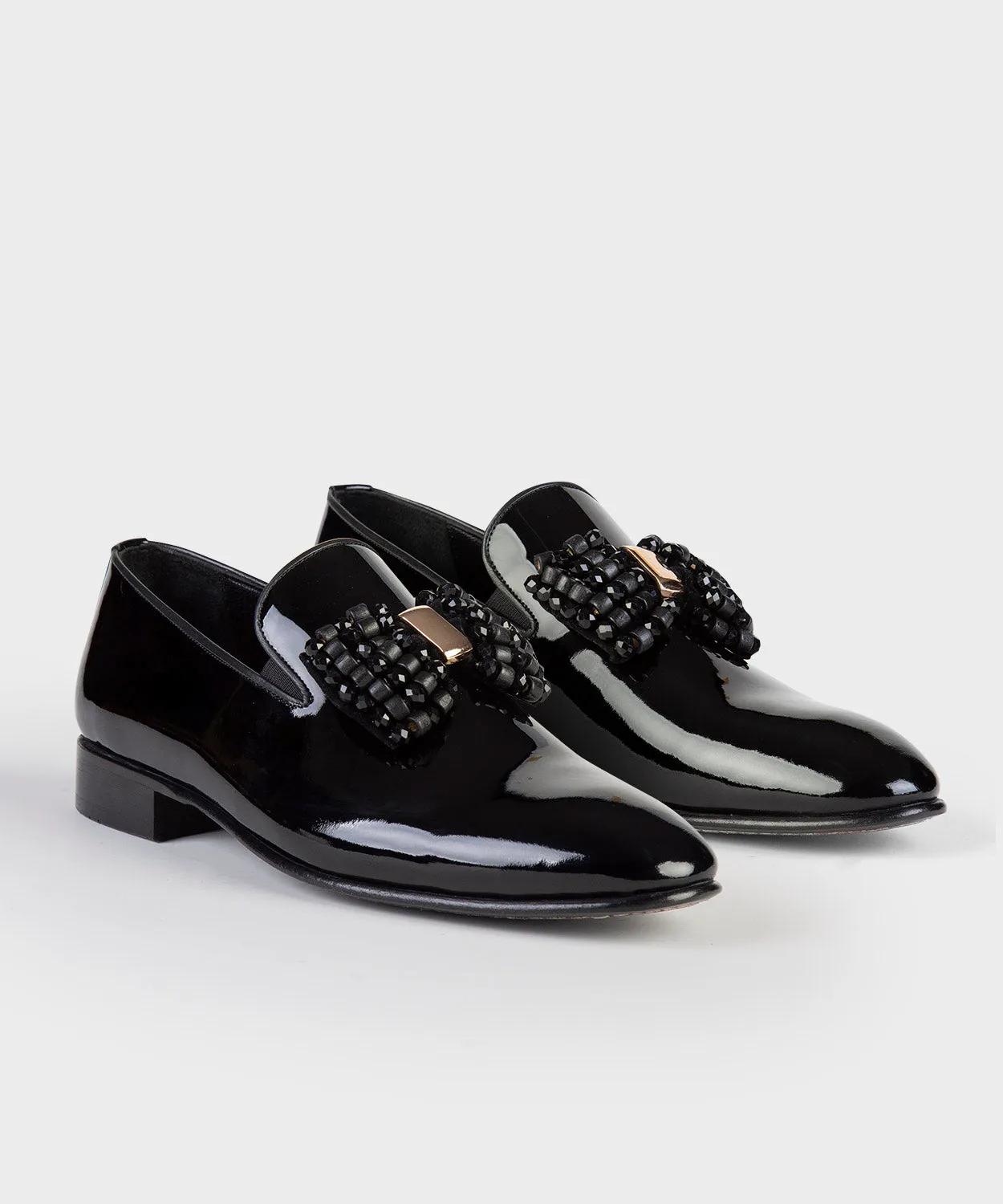 Black Patent Loafers