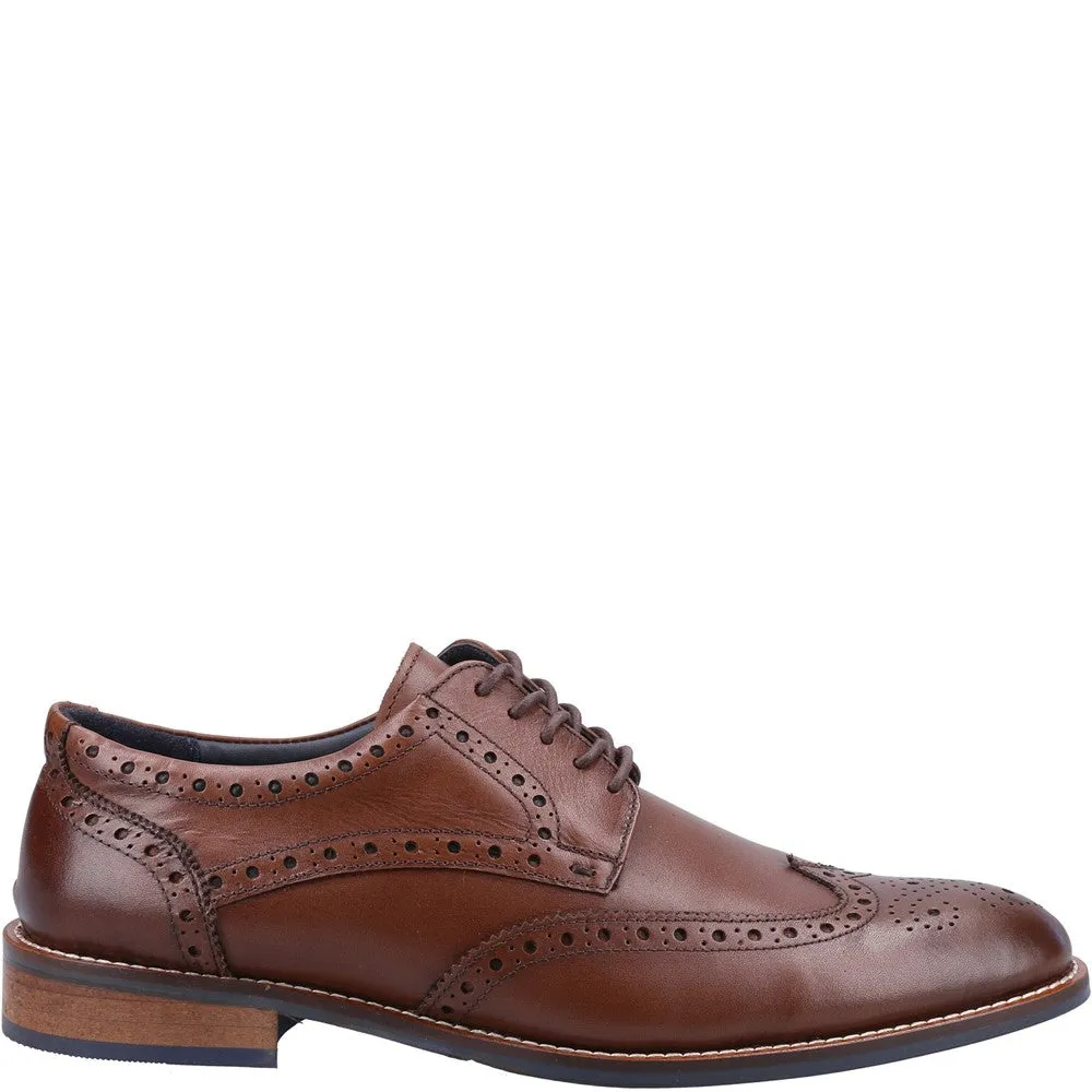 Brown Dustin Brogue Shoes