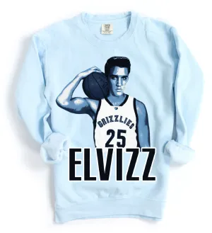 Comfort Colors Elvizz Memphis Sweatshirt/ Youth and Adult Sizes Grizzlies