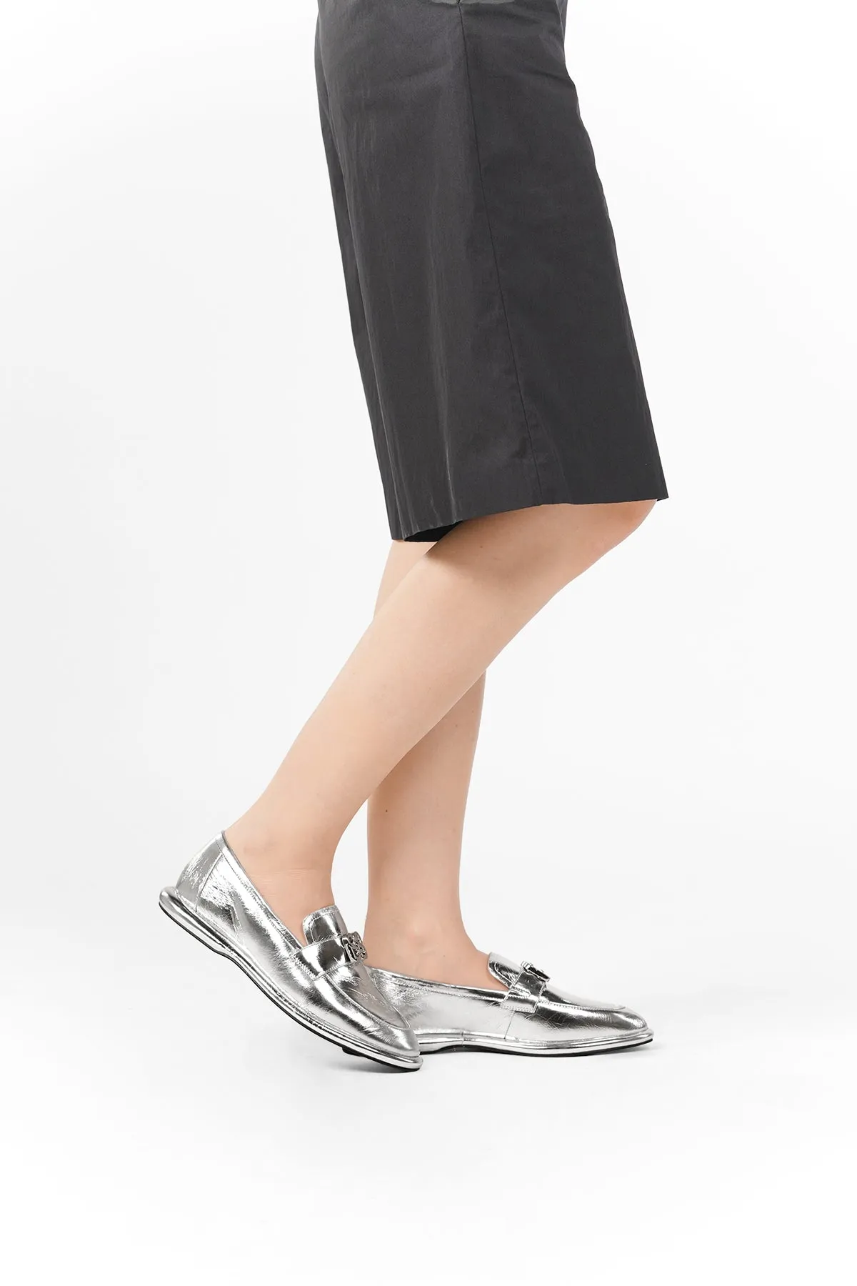 Deux Loafers - Silver