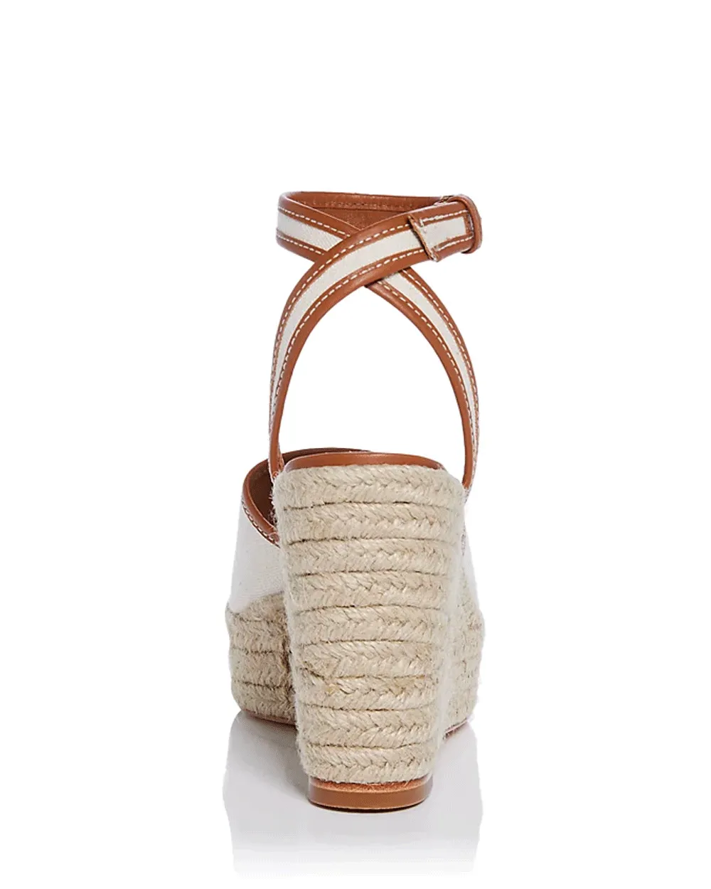 Jesse Canvas Espadrille Wedge in Natural