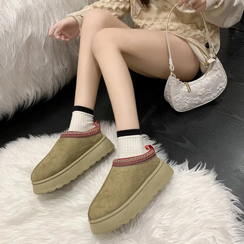 Leisure Cotton Shoes Snow Boots for Women