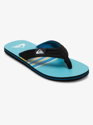 Molokai Layback Sandals - Black/Blue/Black