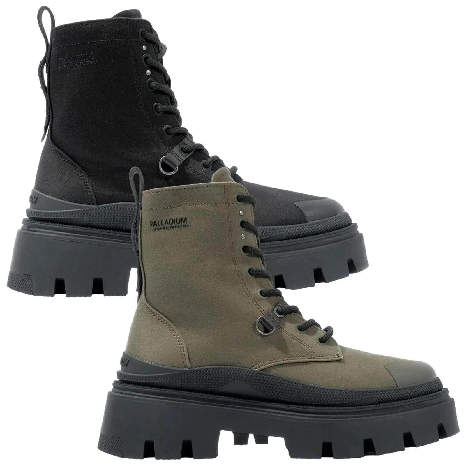 Palladium Ladies PallaSquad Canvas Boots