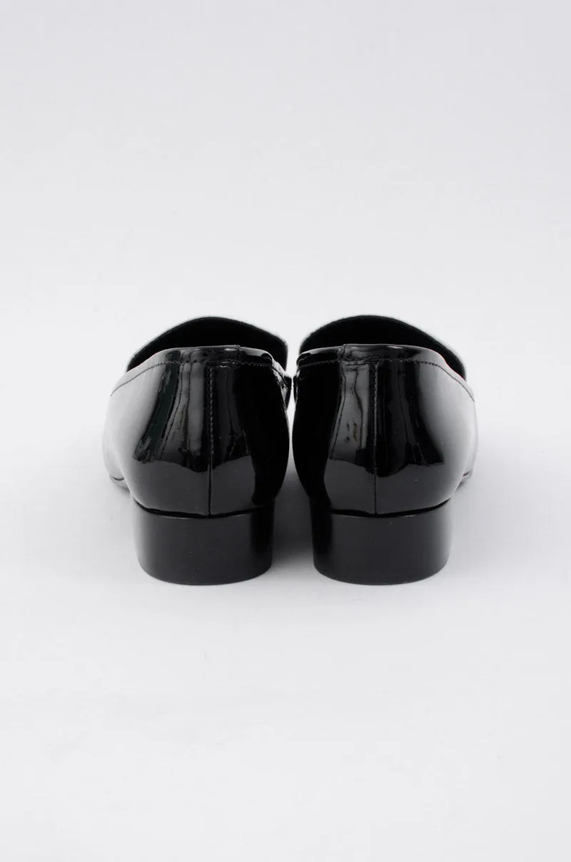 PATENT LEATHER LOAFERS