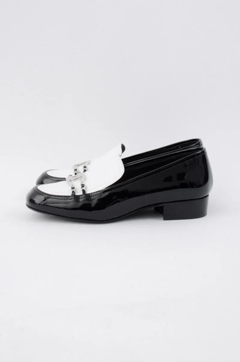 PATENT LEATHER LOAFERS