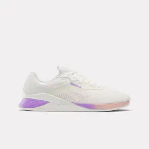 Reebok Footwear Women NANO X4 Training Shoes CHALK/WASHED CLAY/DGTL PURPLE