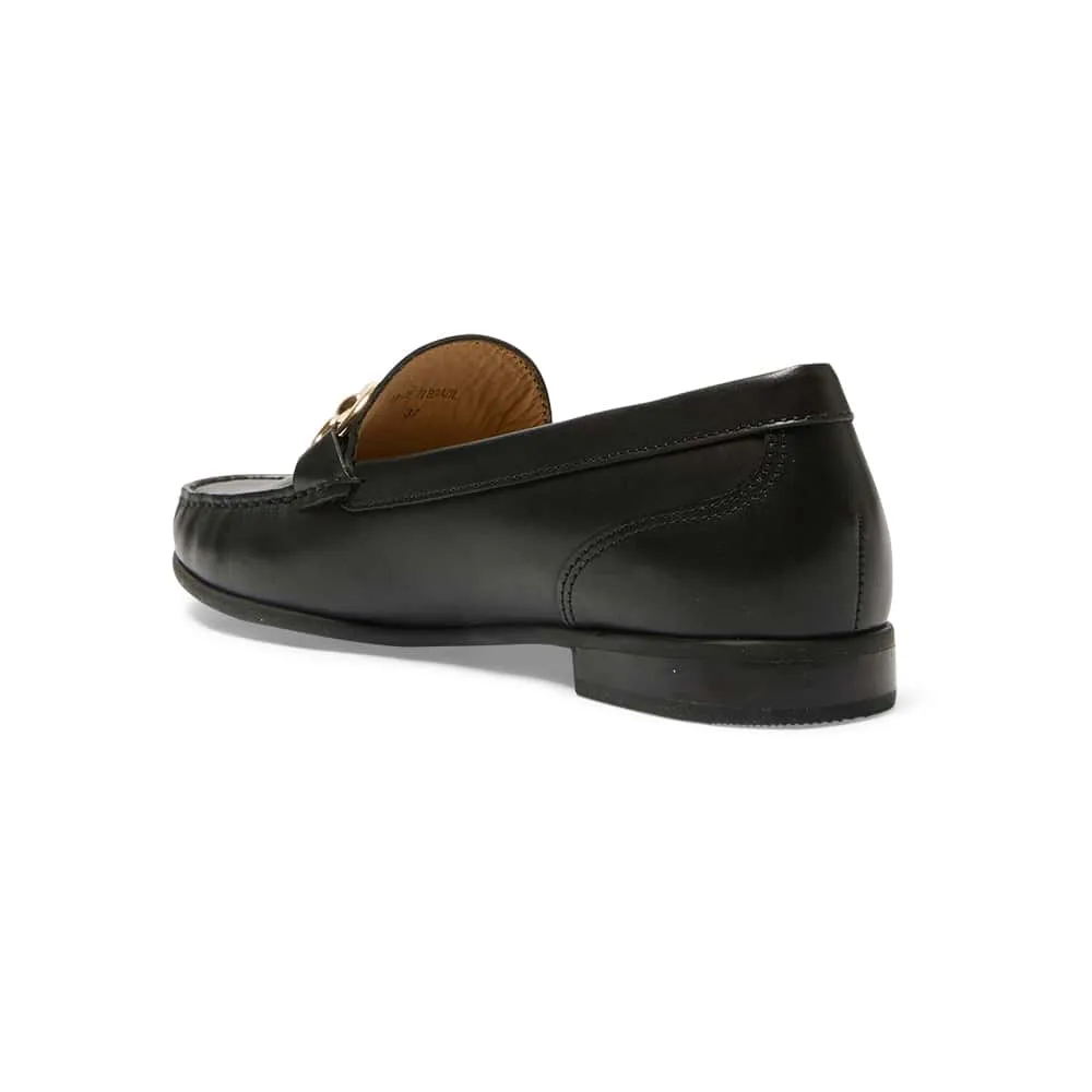 Tuscany Loafer in Black Leather