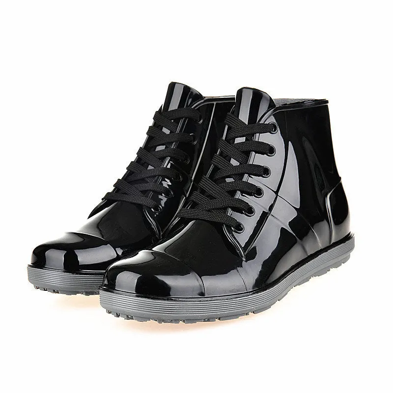 Waterproof ankle boots Modern Shoe Look cross-tied