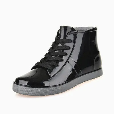 Waterproof ankle boots Modern Shoe Look cross-tied