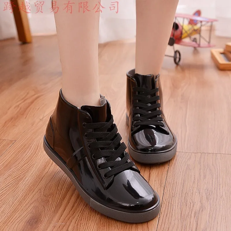 Waterproof ankle boots Modern Shoe Look cross-tied