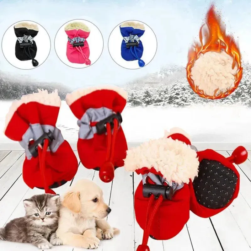 Waterproof Winter Dog Boots